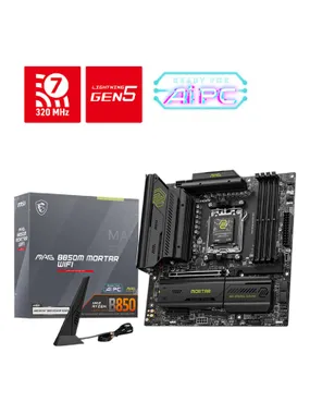 MSI MAG B850M MORTAR WIFI motherboard AMD B850 Socket AM5 micro ATX