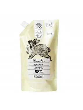 Natural liquid soap Vanilla and Cinnamon Refill 500ml