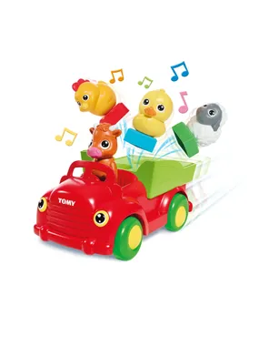 Tomy, Sort N Pop, Farmyard Friends, Toy Car, 12+ months