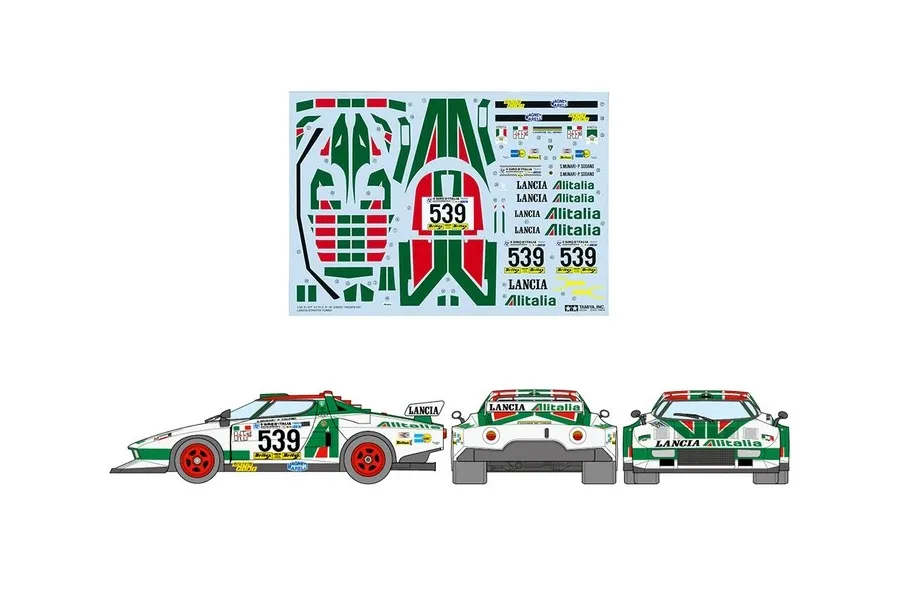 Plastic model Lancia Stratos Turbo 1/24