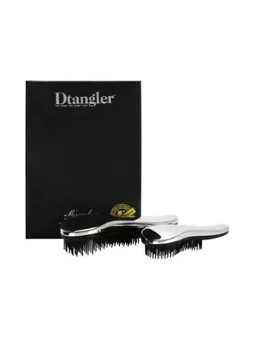 Gift Set of Miraculous Silver Hair Brushes