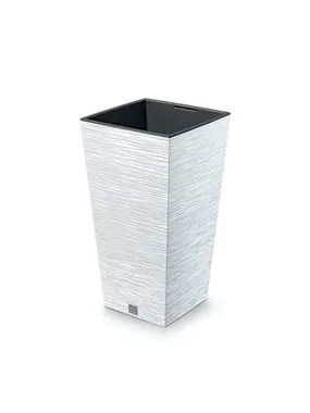 FURU SQUARE flower pot - white