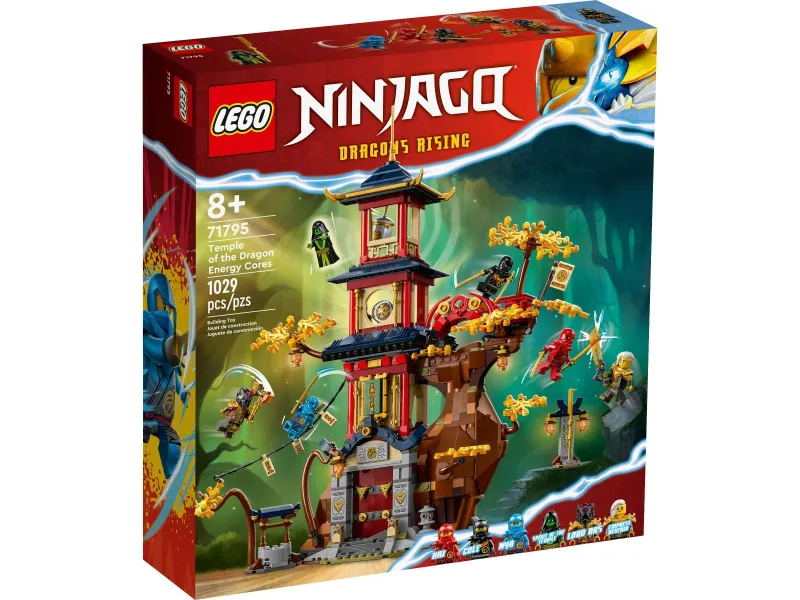 Bricks Ninjago 71795 Temple of the Dragon Energy Cores