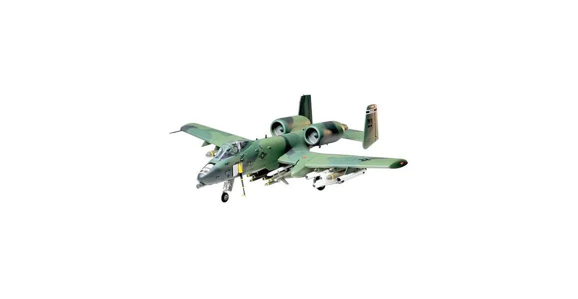 Plastic model Plane A-10A