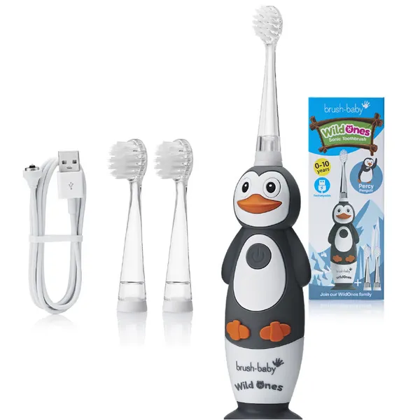 WildOnes sonic toothbrush for children 0-10l Penguin