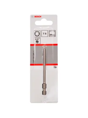 Screwdriver bit extra hard, T8, 89mm