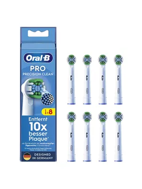 Precision Clean EB20 Replacement Brush Heads 8 PCS.