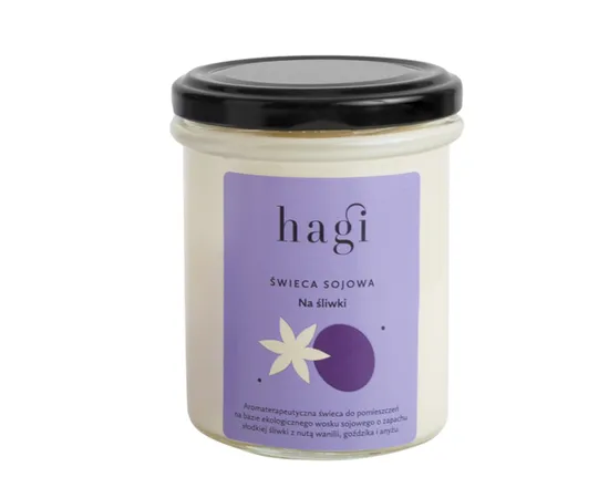 Soy candle for plums 215ml