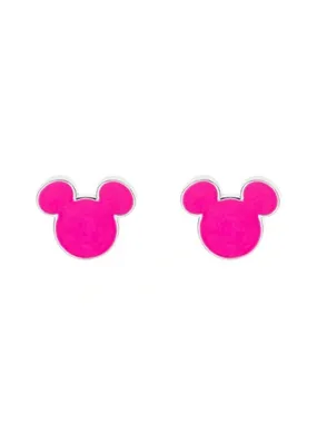 Matching silver Mickey Mouse earrings ES00063SNFL.CS