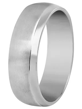 Men's wedding ring made of steel SPP03