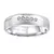 Wedding silver ring Presley for women QRZLP012W