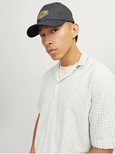 Men's cap JACBROOKE 12263312 Asphalt