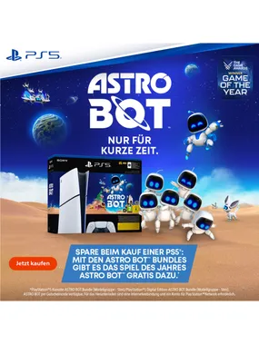 PlayStation 5 Slim Digital Edition - Astro Botle, game console