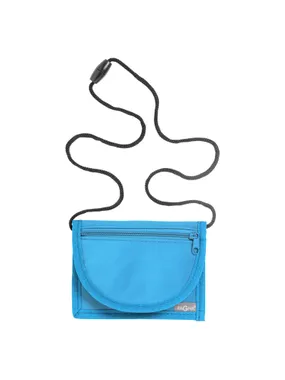 Pagna 99507-20 wallet/card case/travel document holder Neck pouch Blue Nylon