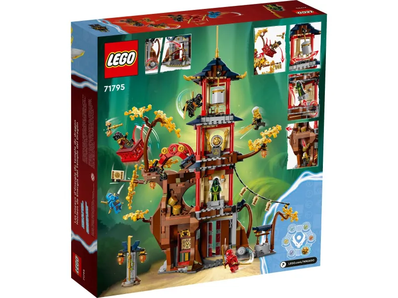 Bricks Ninjago 71795 Temple of the Dragon Energy Cores