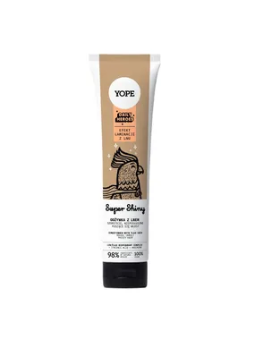 Daily Heroes Super Shiny Hair conditioner with a 170ml linen