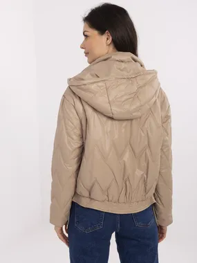 Women's camel transition jacket