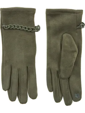 Women's Gloves 02-738 Khaki