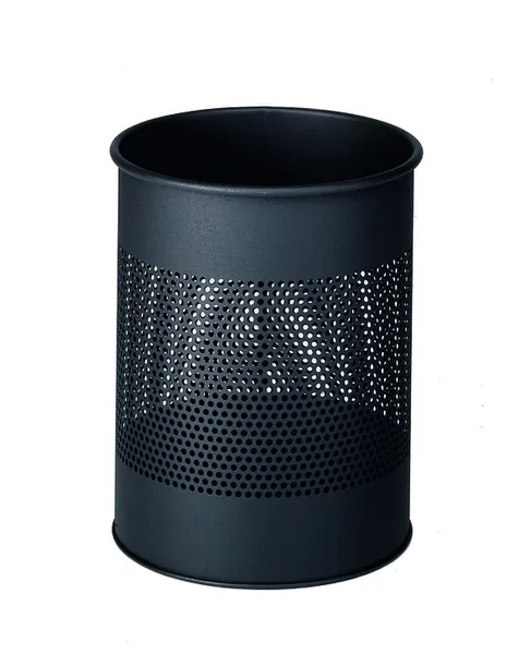 Durable 331058 trash can 15 L Round Metal Anthracite