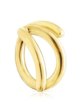 Vermeil Open Gold Plated Ring 51591550