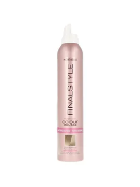 FINALSTYLE espuma color #rubio 320 ml