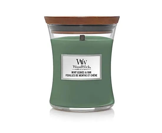 Scented candle vase medium Mint Leaves & Oak 275 g