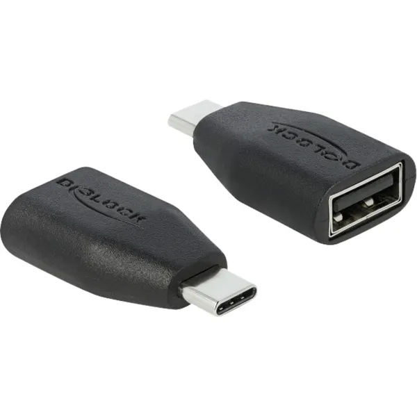 USB adapter data blocker USB-C plug > USB-A socket