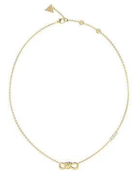 Modern Love Charming Gold Plated Necklace JUBN04010JWYGT/U