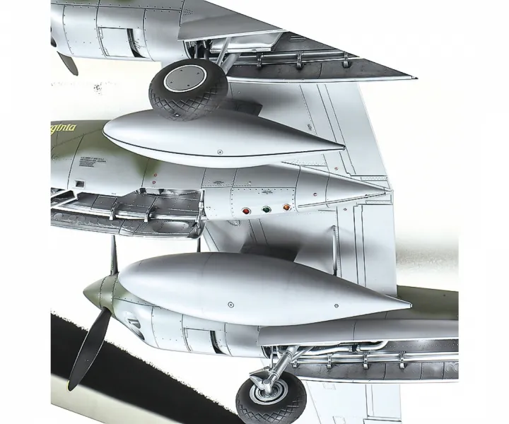 Plastic model Lockheed P-38 F/G Lightning