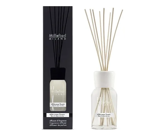 STICK DIFFUSER 250 ml WHITE PAPER FLOWERS
