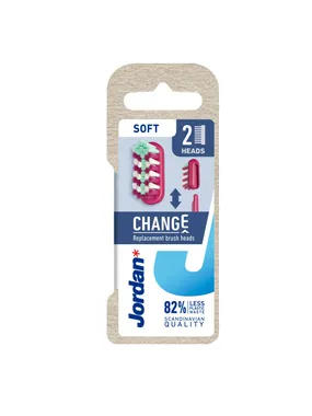 Change replaceable heads for the toothbrush Soft 2 pcs.