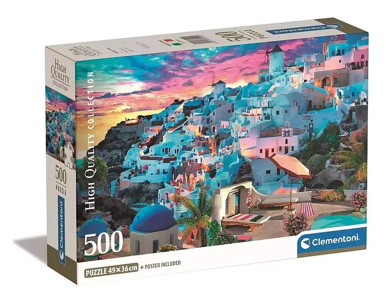 Puzzle 500 elements Compact Greece View