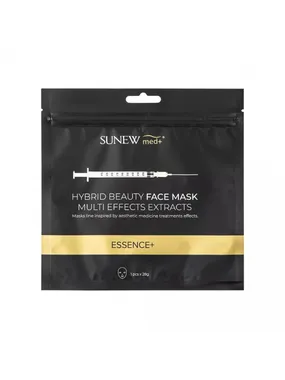 Essence+ Hybrid Beauty Face Mask hybrid mask with peptides and snail slime 28g
