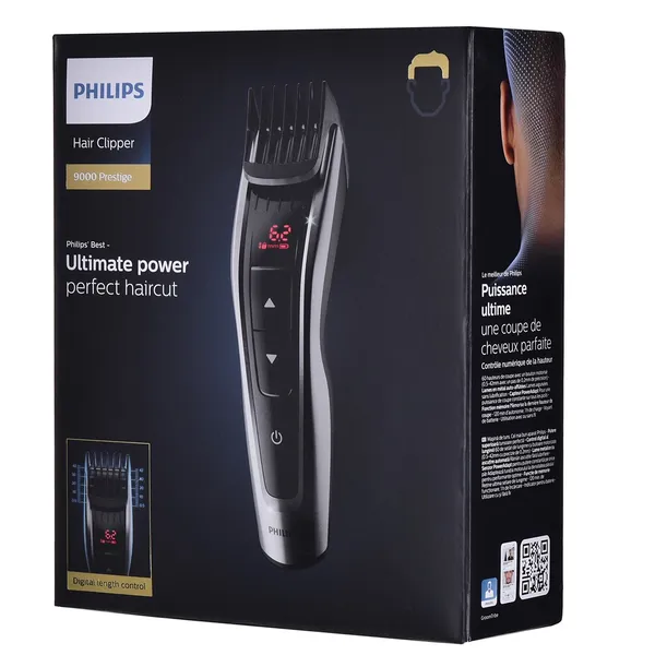 Philips HAIRCLIPPER Series 9000 Pašasināmie metāla asmeņi Matu griešanas mašīna