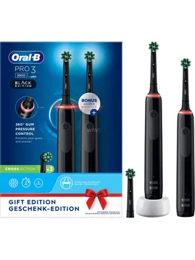 Oral-B Pro 3 3900 Black Edition, electric toothbrush