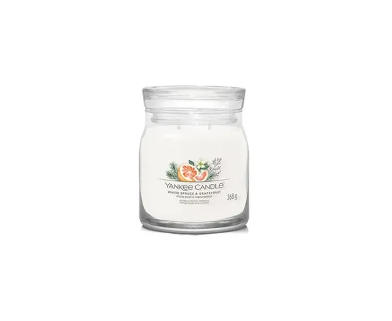 White Spruce & Grapefruit Signature Candle ( bílý smrk a grapefruit ) - Vonná svíčka, 368g, 368.0g