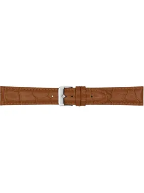 Padded strap with alligator motif AK1306.03