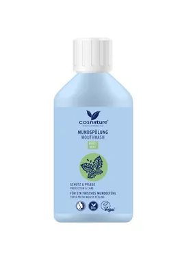 Mouthwash lip fluid with mint flavor with 300ml fluorine