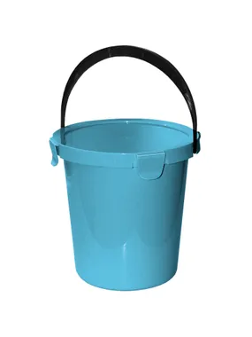 Plast Team Berry 5L bucket with lid, light blue