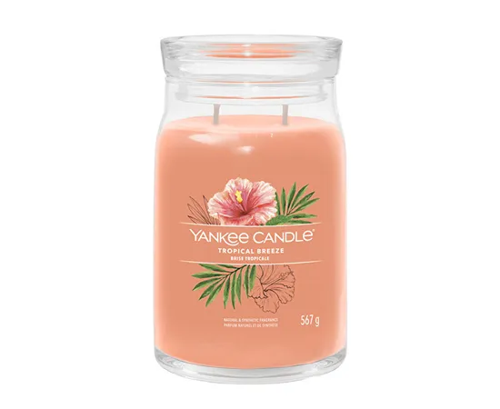 Aromatic candle Signature large glass Tropica l Breeze 567 g