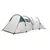 Tunnel tent Alicante 600 Twin Light Gray