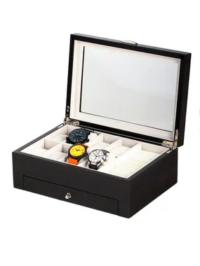 Rothenschild Watches & Jewellery Box RS-2271-GI for 8 Watches