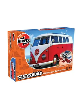 Plastic model QUICKBUILD VW Camper Van red