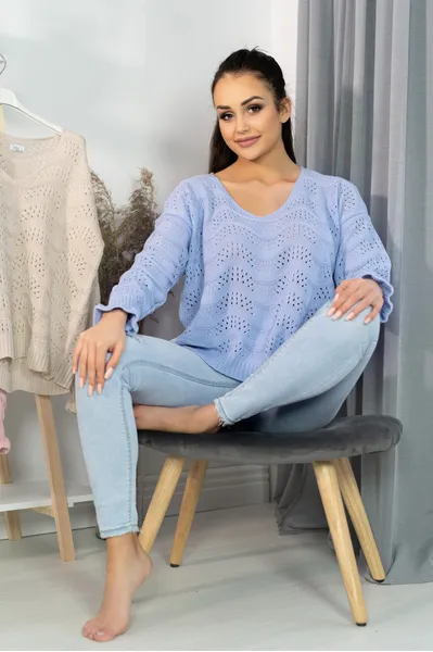 Venigam Light Blue sweater