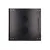 Wall cabinet rack 9U 600x450 black glass door