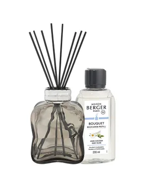 GIFT SET AROMA Diffuser cosy brown + refill Cozy Musk 200 ml