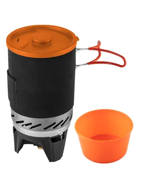 Tourist stove pot + burner
