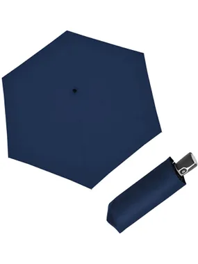 Folding umbrella Fiber Micro Flat uni navy