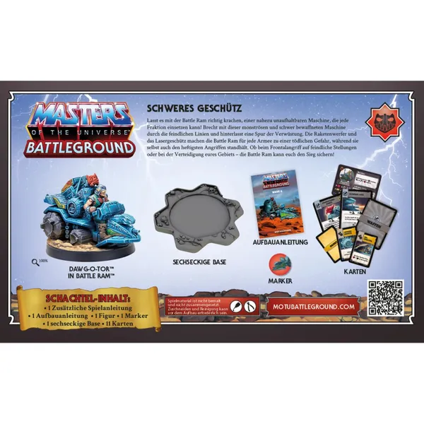 Masters of the Universe: Battleground Wave 6 - Fighting Foe Men Faction, board game