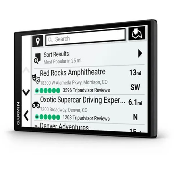 DriveSmart 76 MT-S, navigation system